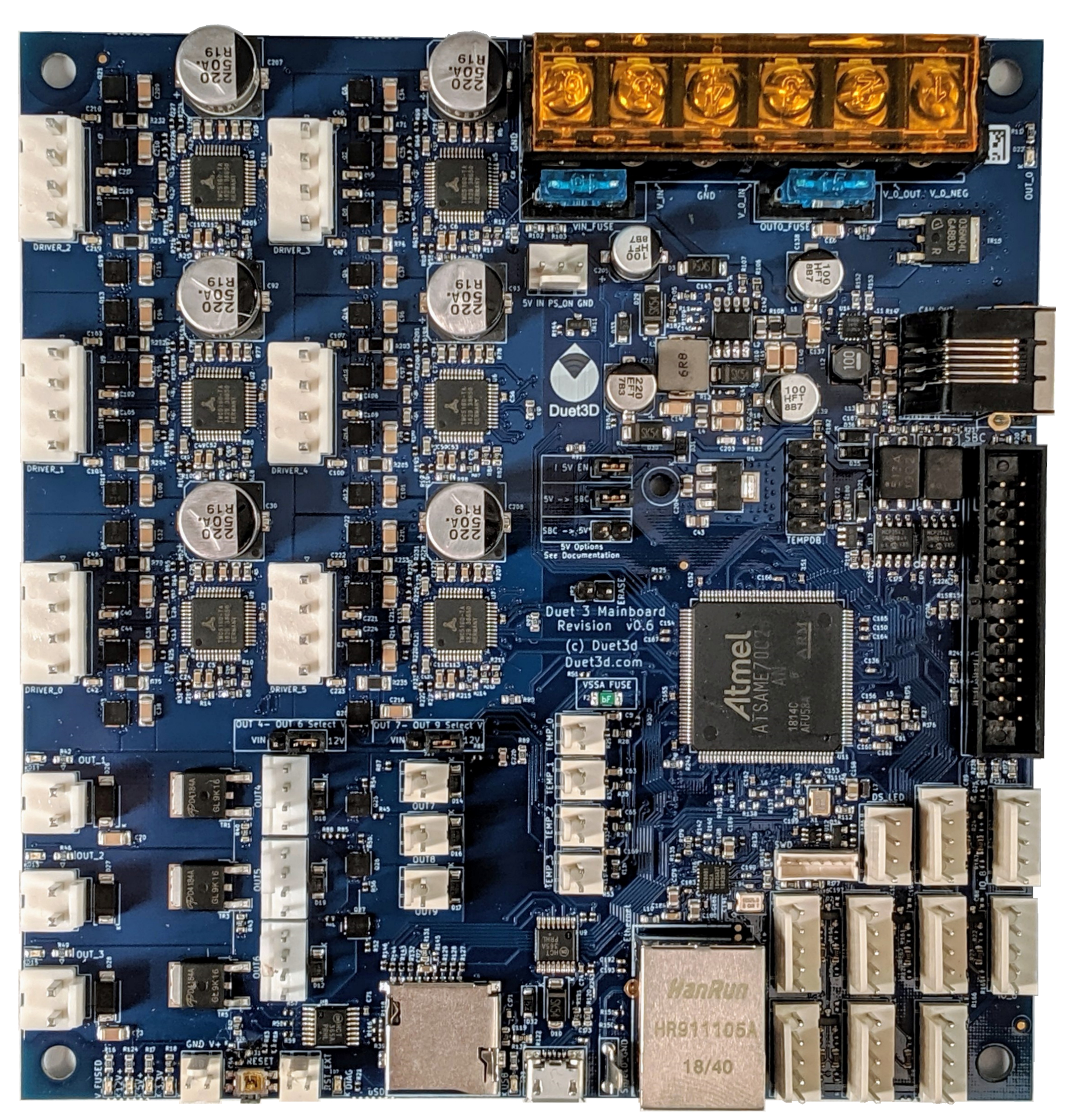 Duet 3 Mini 5+ Wifi v1.02 - Scheda madre per stampanti 3D e CNC di